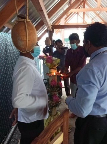 The Hela Bojun Hall established by Dinuma public corporate-2021-03-25 (මාලබේ බටහිර ස්ථාපිත කළ හෙළ බොජුන් හළ ජනතා අයිතියට පැවරුණි)